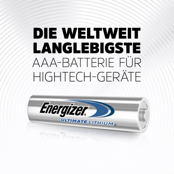 Energizer Ultimate Lithium L92 AAA Micro 4er Blister