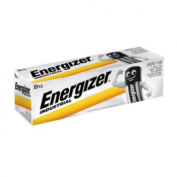 Energizer Industrial Alkaline LR20 D Mono 12er Pack