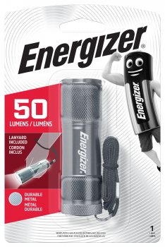 Energizer Metal 3 LED Taschenlampe exkl. 3x AAA 1er Blister