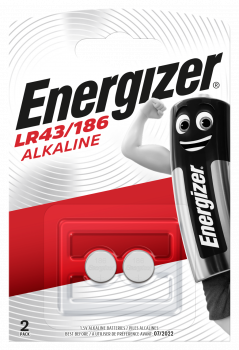 Energizer Alkaline Knopfzelle 186 LR43 AG12 Blister 2