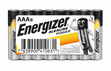 Energizer Alkaline Power Micro - AAA - LR03 - 8er Blister