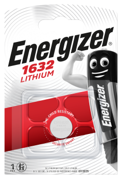 Energizer Lithium Knopfzelle 3V CR1632 1er Blister
