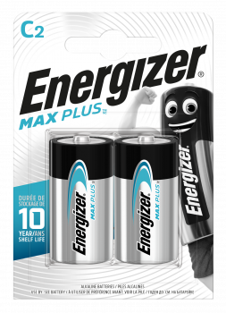 Energizer MAXPlus Baby C Alkaline Batterie 2er Blister