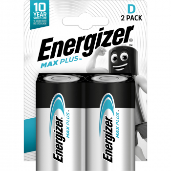Energizer MAXPlus Mono D Alkaline Batterie 2er Blister