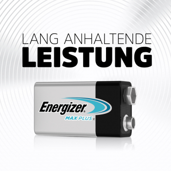 Energizer MAXPlus 9V E-Block 1er Blister