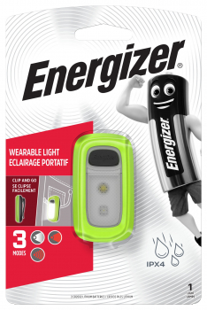 Energizer Wearable Clip Light inkl. Batterie