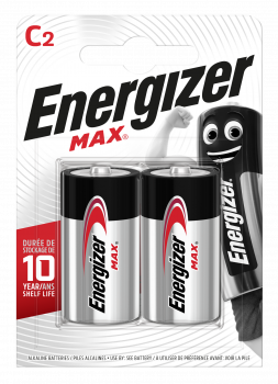 Energizer Max Alkaline Baby - C - LR14 - 2er Blister