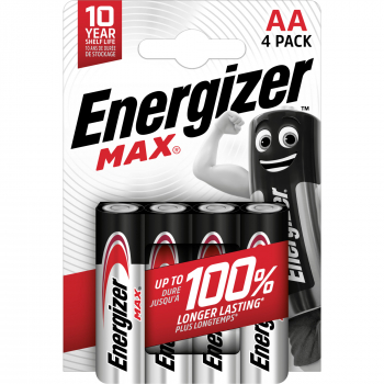 Energizer Max Alkaline E91 Mignon - AA - LR6 - 4er Blister