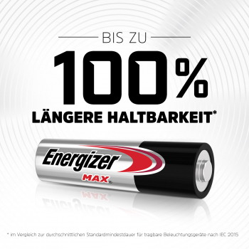 Preview: Energizer Max Micro (AAA) Shrink - 2er Folienpack