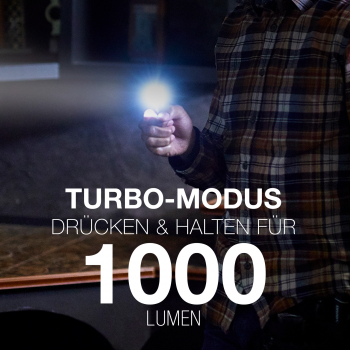 Preview: Energizer Kopfleuchte/Taschenlampe Hybrid Power Headlamp