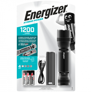 Energizer Hybrid Tactical Metal - 1200 Lumen inkl. Akku