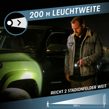 Preview: Energizer Automotive Taschenlampe EU AUTO METAL LT 500 Lumen, TR AMHHL8