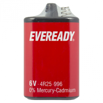 Eveready PREMIUM 4R25 Blockbatterie Ecoli 6V 9,5 Ah