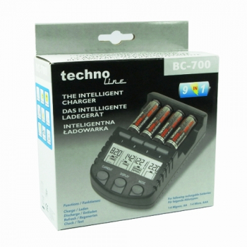 Techno BC-700 intelligent 9 in 1 Ladegerät - Blisterbox