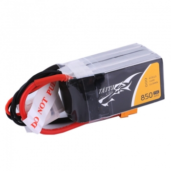 Tattu 850mAh 14.8V 75C 4S1P Lipo Akku mit XT60 Stecker