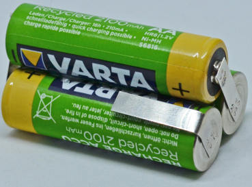 Preview: Infinio Pyramide Rechargeable Pack w. Varta AA 2100 mAh 3.6V NiMH LSD