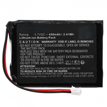 Preview: INFINIO CS Akku für Ericsson DT390 u.a. 3,7V 650mAh