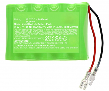 Preview: INFINIO CS Ersatzakku für Roto G1 RT1 RT1 RT2 SF RT2 SF G1 Ni-MH 12.0V 2000mAh