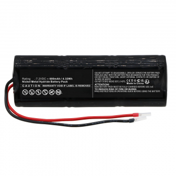 Preview: Infinio CS Akku 7,2V 600mAH kompatibel mit TELENOT 35 973, 6/N-270AA, F1011/S