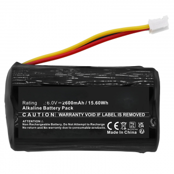 Preview: Infinio CS Ersatzbatterie 6V 2600mAh Alkaline kompatibel mit Telenot 100056110