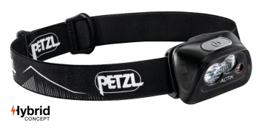 Petzl Kopfleuchte Actik E099FA00 Black 350 Lumen