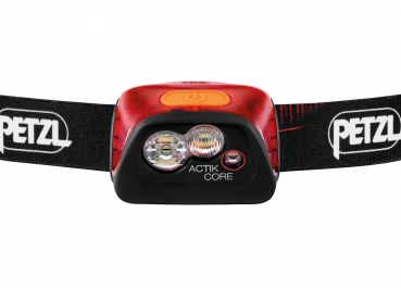 Petzl Headlight Actik CORE E099GA01 ROT/RED 450 Lumen