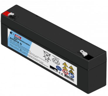 Exide Sonnenschein A112/2S VdS - 12V 2Ah dryfit Akku VRLA A512/2S