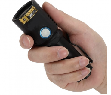 Preview: Infinio Bold V2 UV601 10W 365nm UV Taschenlampe USB Aufladbar inkl. Akku