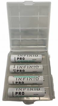 Infinio Pro Series Akku NiMH AAA 1,2V 800 mAh LSD White - 4er Box