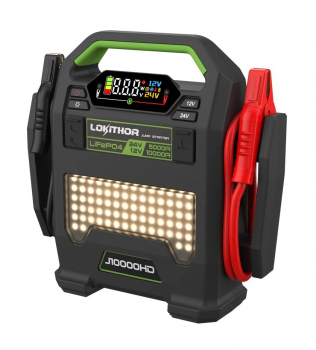 Lokithor J10000HD Jump Starter 12V/24V 10000A LiFePO4