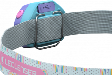 Preview: Led Lenser head light Kidled4R purple including battery