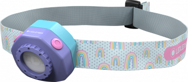 Led Lenser Kopfleuchte Kidled4R lila inkl. Akku