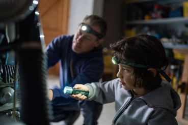 Preview: Led Lenser Kindertaschenlampe Kidbeam4 - grün