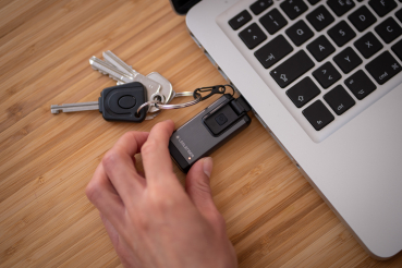 Preview: Led Lenser Schlüsselbundleuchte K6R grau - 400 Lumen