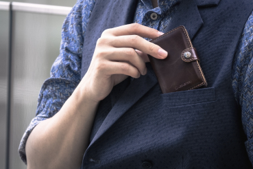Preview: Led Lenser Lite Wallet Vintage Brown mit RFID Schutz