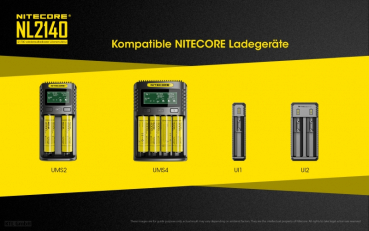 Nitecore Li-Ion Akku 21700 - 4000mAh - NL2140