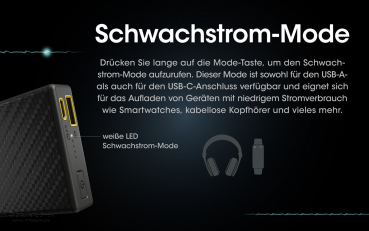 Nitecore Powerbank CARBO20000 - 20000mAh