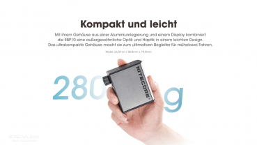 Preview: Nitecore  EBP10 - elektronische Luftpumpe
