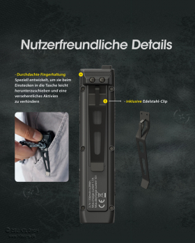 Nitecore Pro Taschenlampe EDC27 - 3000 Lumen