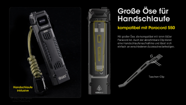 Nitecore flashlight EDC29 LUMINBLADE 6500 lumens