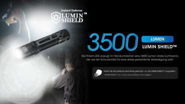 Nitecore flashlight EDC31 - 3500 lumens