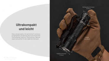 Nitecore Taschenlampe EDC35 - 5000 Lumen