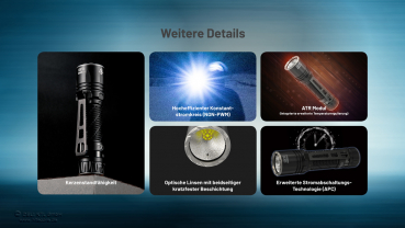 Nitecore Taschenlampe EDC35 - 5000 Lumen