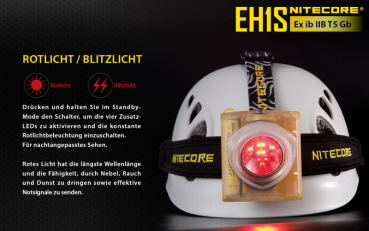 Nitecore Kopfleuchte EH1S - Ex-geschützt