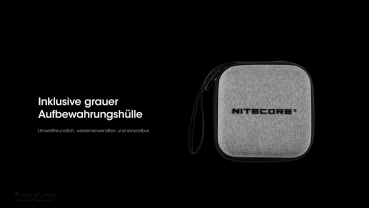 Preview: Nitecore Pro HC60 UHE Kopflampe - 1600 Lumen inkl Li-Ion Akku USB-C