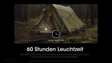 Nitecore LR70 - 3000 lumens - flashlight, power bank, lantern