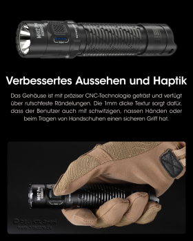 Nitecore Taschenlampe MH12 Pro - 3300 Lumen, UHi 40 LED