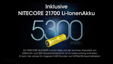 Nitecore Taschenlampe MH25 PRO - 3300 Lumen
