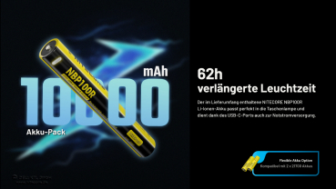 Nitecore  Taschenlampe MH40 PRO - 3500 Lumen