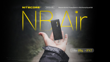 Preview: Nitecore Powerbank NB Air - 5000 mAh